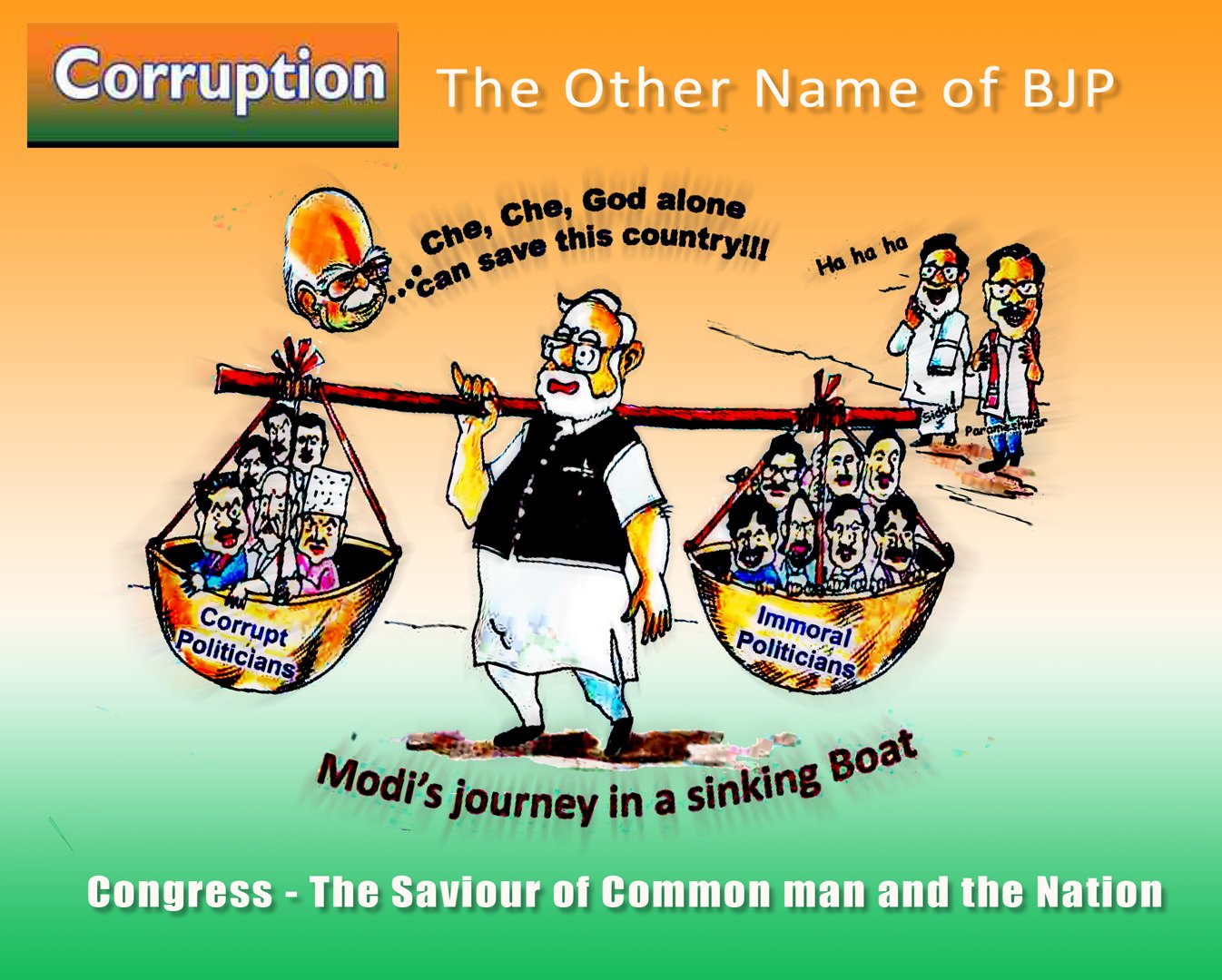 #Corruption is other name of #BJP