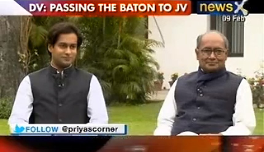 Digvijaya Singh in discussion on RIT of Political Parties.