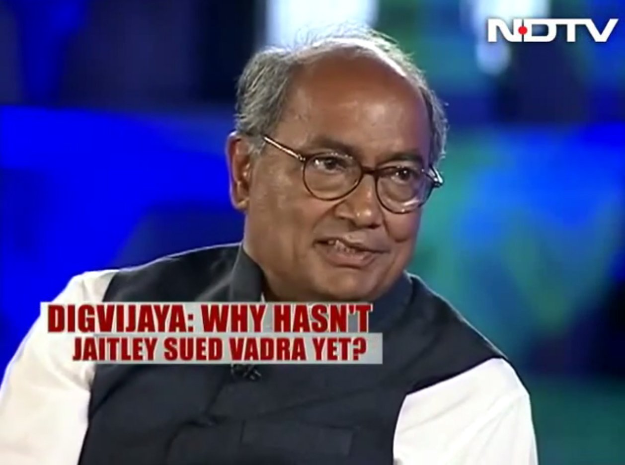 #Political Roots with Digvijaya Singh 21th April 2014