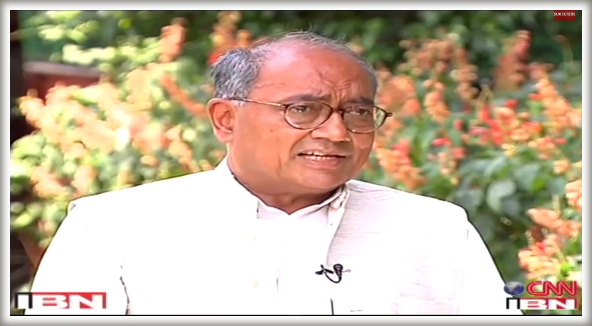 7 May 2014 Ghoshanapatra with Digvijay Singh