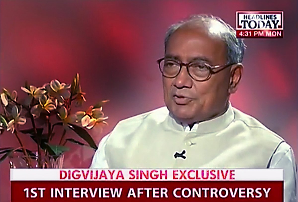 Headlines Today | Digvijaya Singh exclusive on Rahul Gandhi's temperament