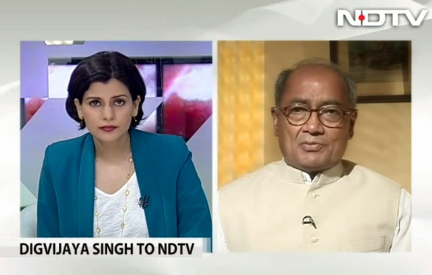 NDTV | Rahul Gandhi doesn't hanker for power, he could have been PM - Digvijaya Singh