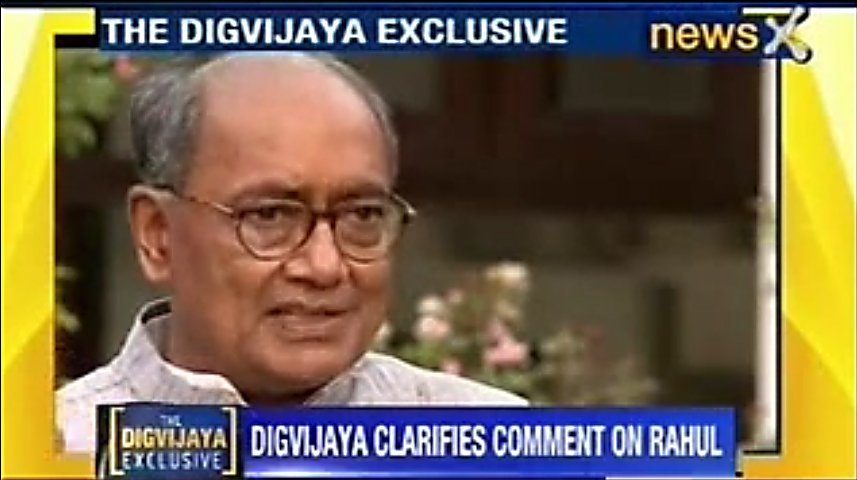 NewsX | 2014-07-02 | Rahul Gandhi doesn't hanker for power - Digvijaya Singh