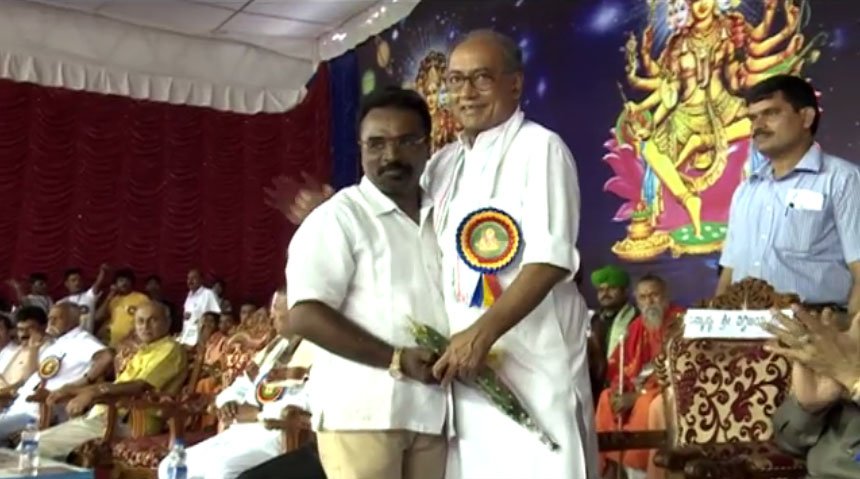 6th state level vishwakarma jayanthothsava Digvijaya Singh speech
